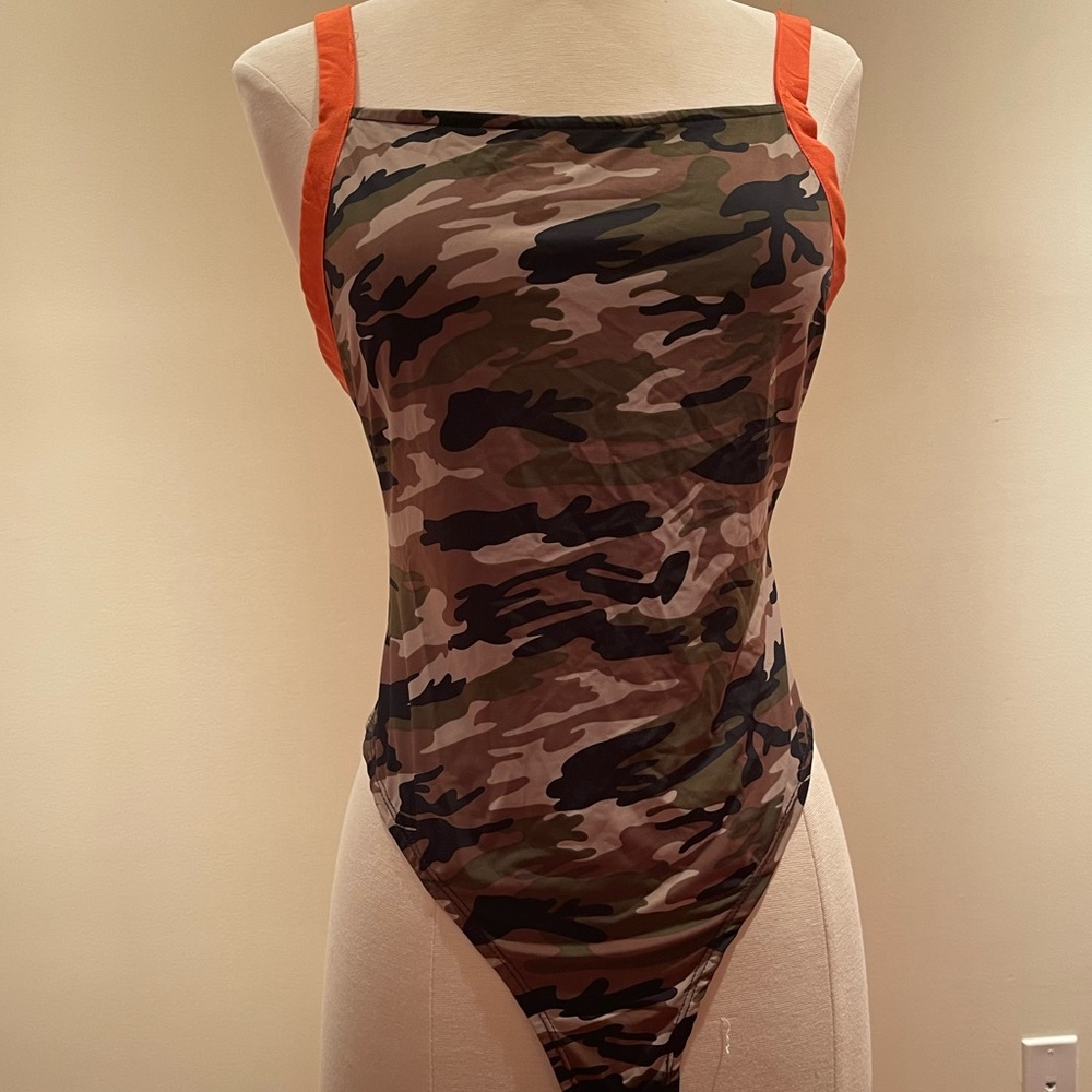 camo bodysuit super comfy